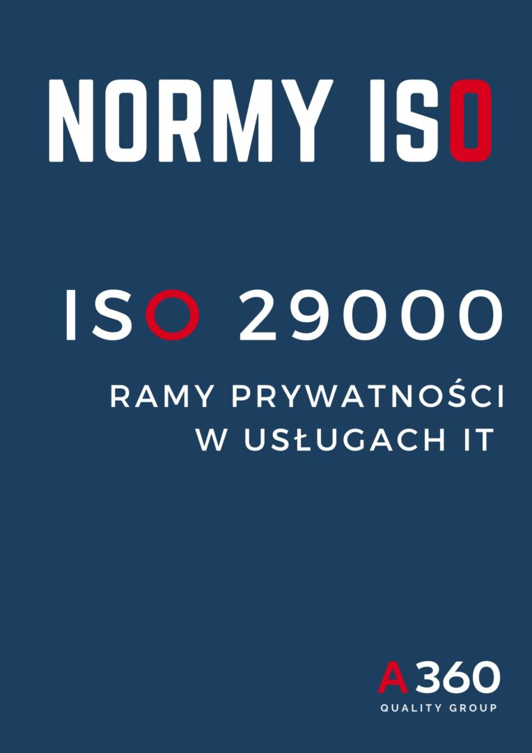 ISO 29000 RAMY OCHRONY PRYWATNOŚCI W IT QUALITY A360